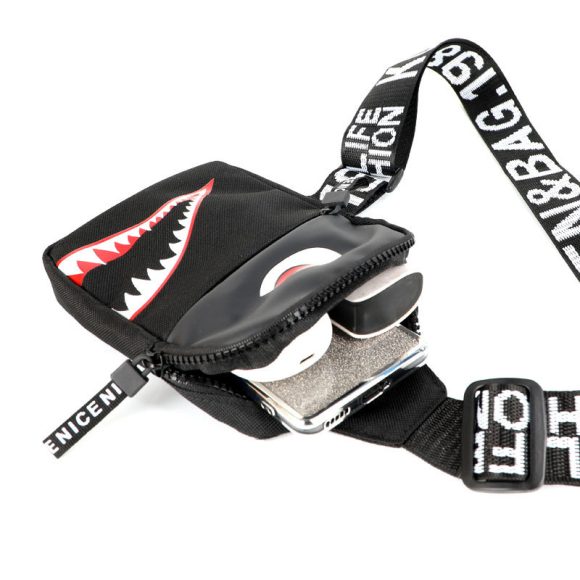 Men's Outdoor Travel Color Graffiti Shoulder Bag - Image 6
