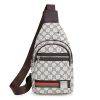 New Contrast Color PU Soft Leather Casual Chest Bag Men And Women Crossbody Tide Travel Fashion Small Backpack - Image 2