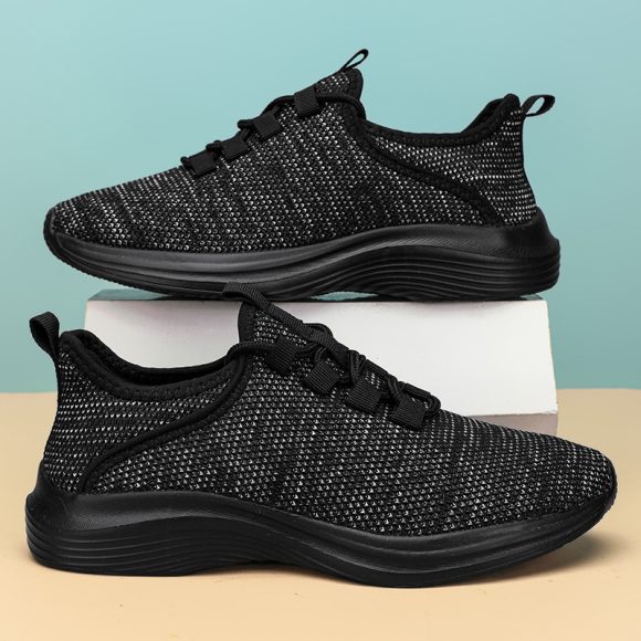 Summer Breathable Flyknit Surface Casual Fashion Sneaker - Image 5
