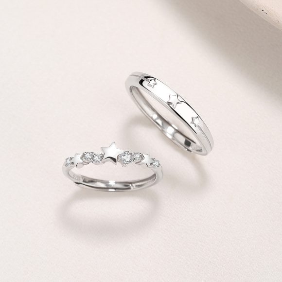 XINGX Suction Couple Ring Men And Women Niche Advanced Light Luxury - Image 5