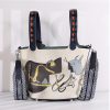 Cowhide Painted Vegetable Basket Portable Women's Bag Adjustable Shoulder Strap - Image 10