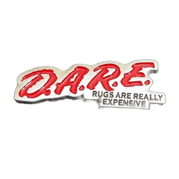 New DARE Creative English Letter Metal Brooch - Image 5