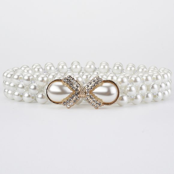 Summer Dress Clothing Matching Pearl Belt - Image 7