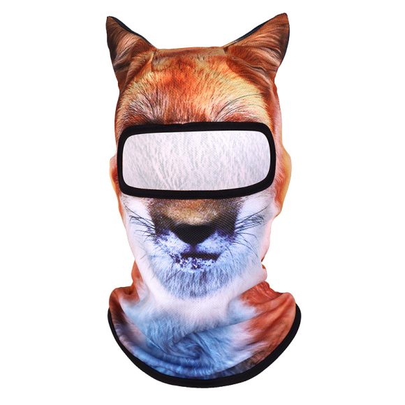 Summer Sun Protection Outdoor Mask 3D Animal Pattern - Image 4