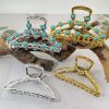 Artistic Retro Turquoise Classic Women's Back Head Hair Claw