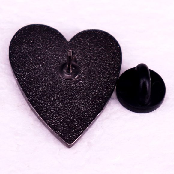 Pure Out Of Resentment Survival Brooch Black Love Badge - Image 4