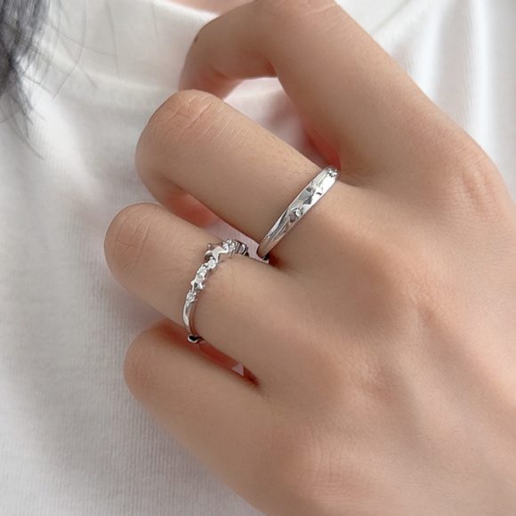 XINGX Suction Couple Ring Men And Women Niche Advanced Light Luxury