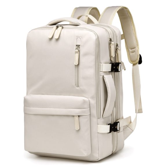 Macaron Color Expansion Backpack For Men And Women - Image 2