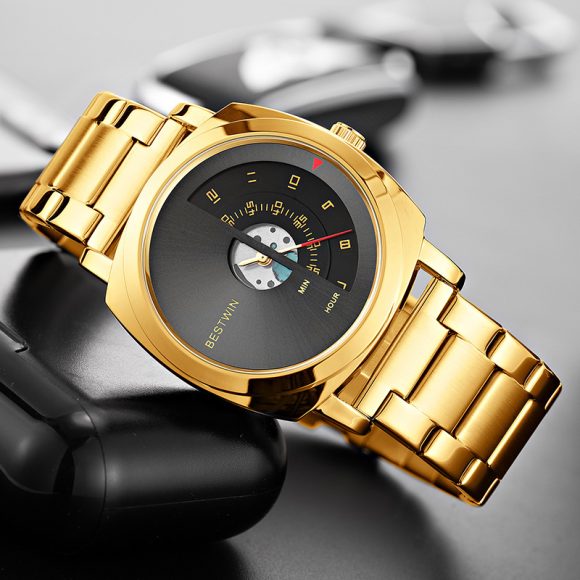 SLR Camera Men's Watch Alloy Folding Buckle Personality - Image 6