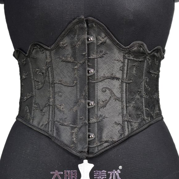 Embossed Jacquard 14 Bone Waistband Waist Seal - Image 4