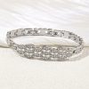 Japanese And Korean Simple Temperament Micro Inlaid Zircon Bracelet - Image 3