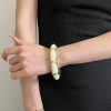 French Retro Oval Black Gold Enamel Drop Oil Bracelet Niche High Sense - Image 7