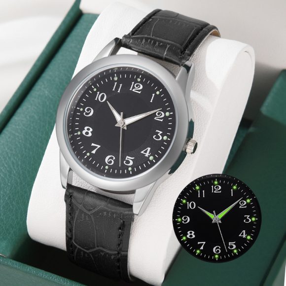 Quartz Men's Watch Business Roman Scale