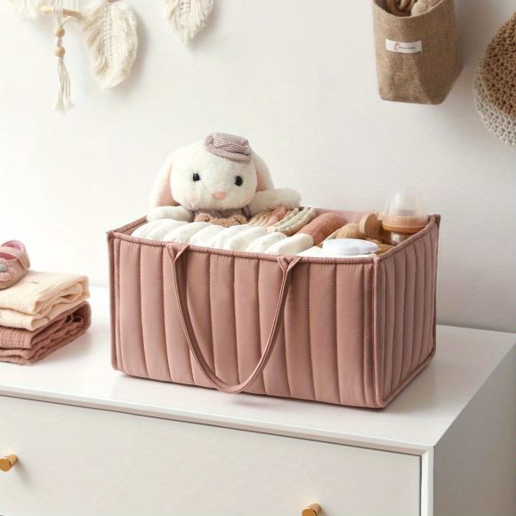 Mummy Bag Removable Compartment Baby Baby Diapers Storage Basket - Image 2