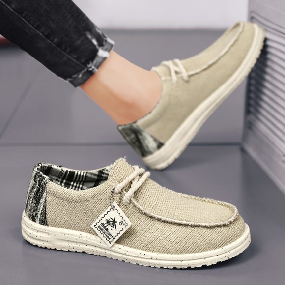 Men's Simple All-match Casual Canvas Sneakers - Image 5