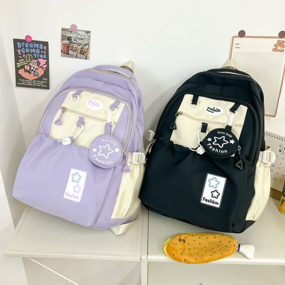 Cute Girl Junior High School Student Good-looking Backpack - Image 4