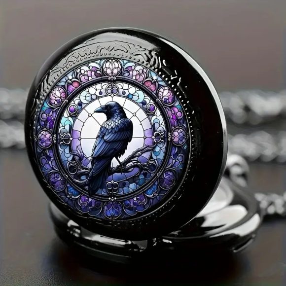 Fashion Retro Flip Decoration Necklace Watch Women - Image 3