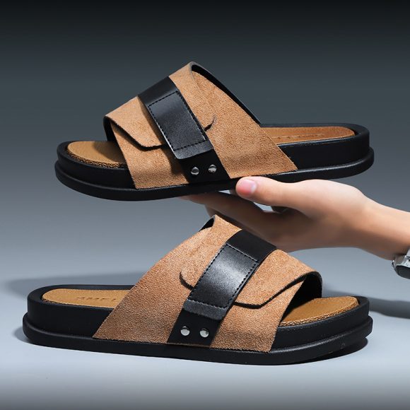 Outer Wear Home Bathroom Non-slip Platform Slippers - Image 2