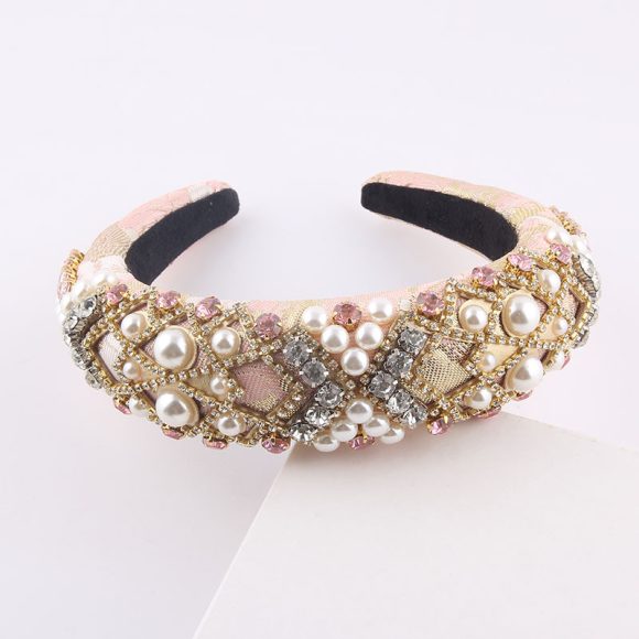 New European And American Style Exaggerated Sponge Baroque Headband - Image 7