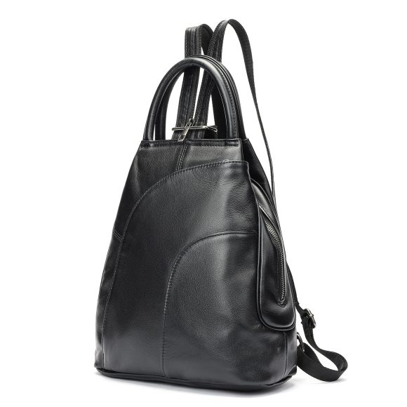 Multifunctional Large Capacity First Layer Cowhide Women's Backpack - Image 4