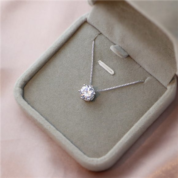 Zircon Six-claw Necklace Clavicle Chain Female - Image 5