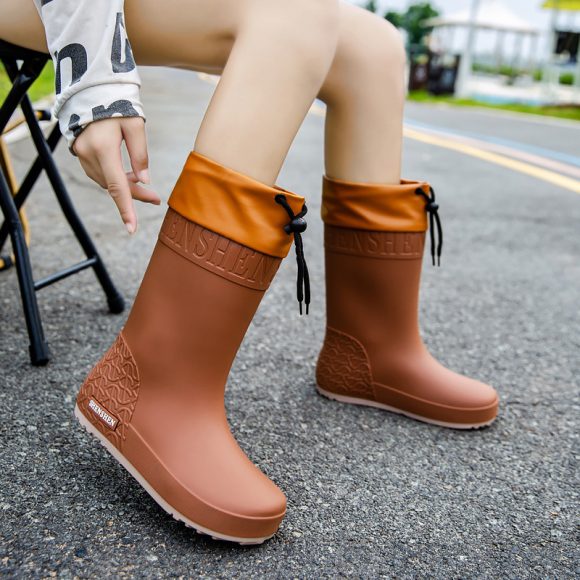 Women's Non-slip Wear-resistant Rain Boots - Image 4