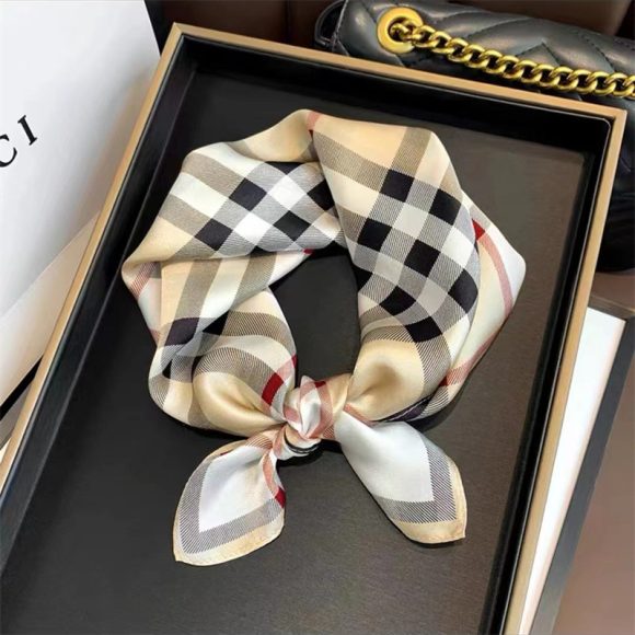 Crepe Satin Scarf For Women - Image 9