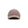 Retro Solid Color Corduroy Cap For Men And Women - Image 5