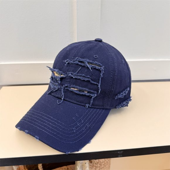 Sun Hat Make Old Ripped Soft Top Baseball Cap - Image 4