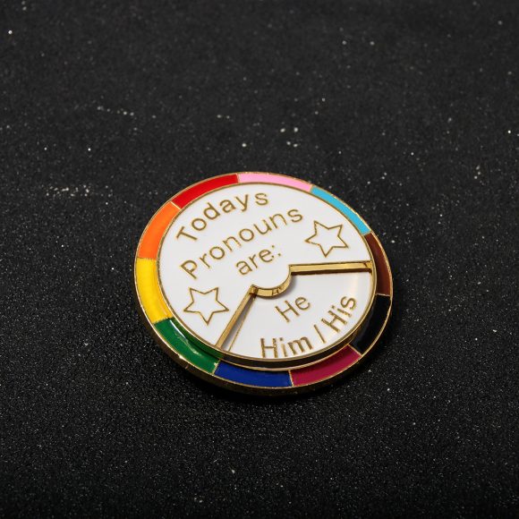 Daily Plural Select Rainbow Brooch Keychain - Image 5