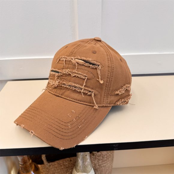 Sun Hat Make Old Ripped Soft Top Baseball Cap - Image 9