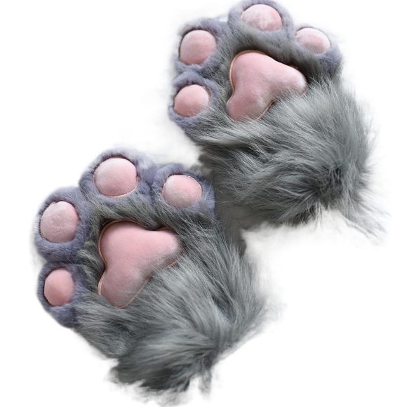 Women's Fashionable Warm Fleece-lined Cat's Paw - Image 8