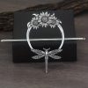 Female Viking Barrettes Animal Alloy Crescent Cloud - Image 6