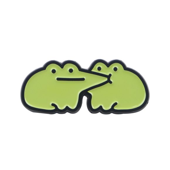 Frog Cartoon Creative Brooch Badge Clothing Backpack Ornament - Image 3
