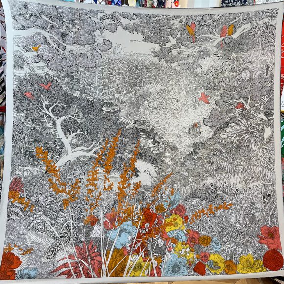 Silk-like Wool All-matching Warm Shawl Scarf - Image 9