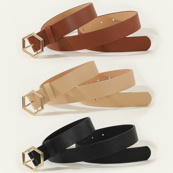 Women's Hexangular Star Casual All-Match Belt - Image 6