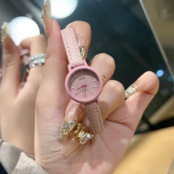 Candy-colored Dopamine Women's Watch Thin Strap - Image 9