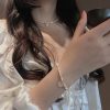 Women's Freshwater Shell Freshwater Pearl Necklace Bracelet - Image 5