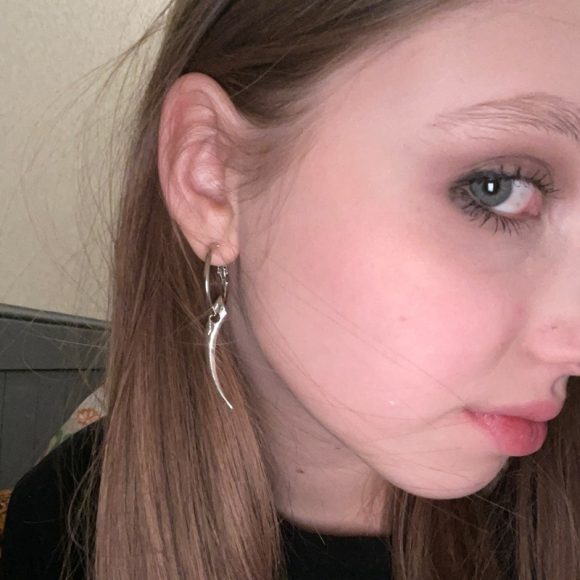 Cross-border Retro Punk Stud Earrings Personality European And American - Image 5