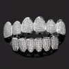 Hip Hop Tooth Socket Copper Zircon Micro British Real Gold Non-fading Tooth Decoration - Image 4
