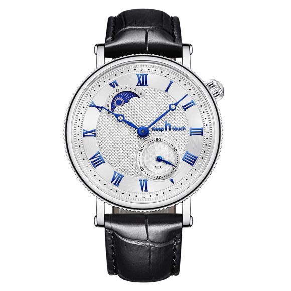 Sun Moon Star Waterproof Watch Two-pin Half Men's Watch - Image 4