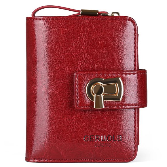 Women's Fashion Short Large Capacity Buckle Wallet - Image 3