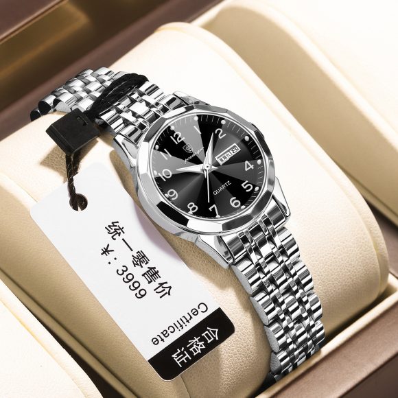 Women's Waterproof Double Calendar Watch - Image 6