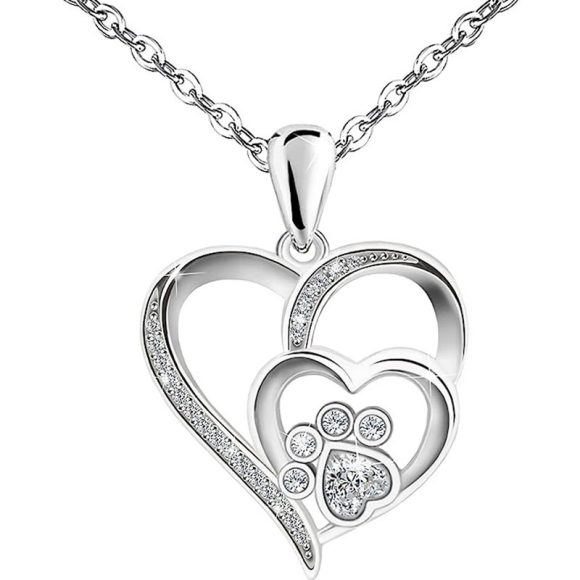 Women's Personalized Cat's Paw Love Necklace - Image 4