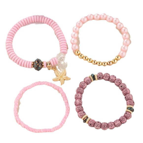 4 PCs Ethnic Pearls Elastic String Xingyue Bodhi - Image 5