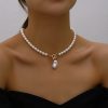 Trend Elegant Jewelry Wedding Big Pearl Necklace For Womenim