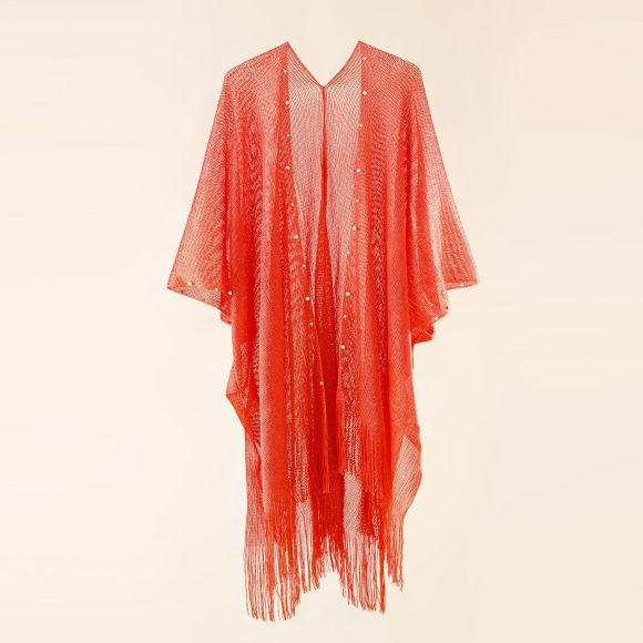 Nail Pearl Beach Shawl Cardigan Mid-length - Image 7