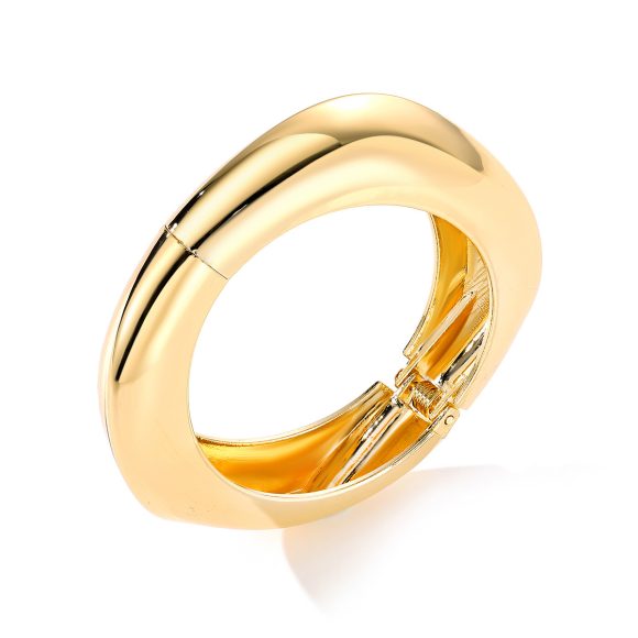 Women's Exaggerated Metal Glossy Surface Bracelet - Image 7