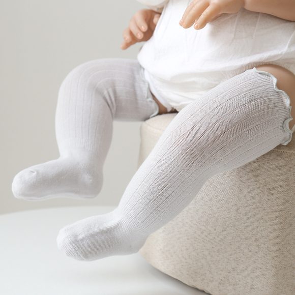 Children's Wooden Ear Over The Knee Mid-calf Length And Knee High Socks - Image 9