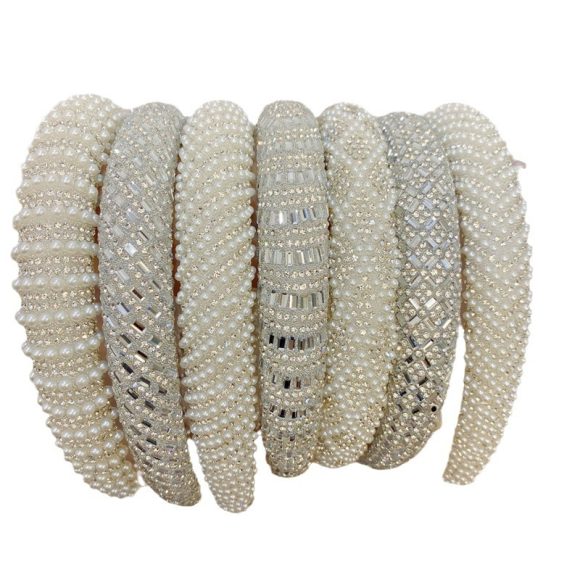 Heavy Industry Light Luxury New High-grade High-definition Pearl Headband - Image 4